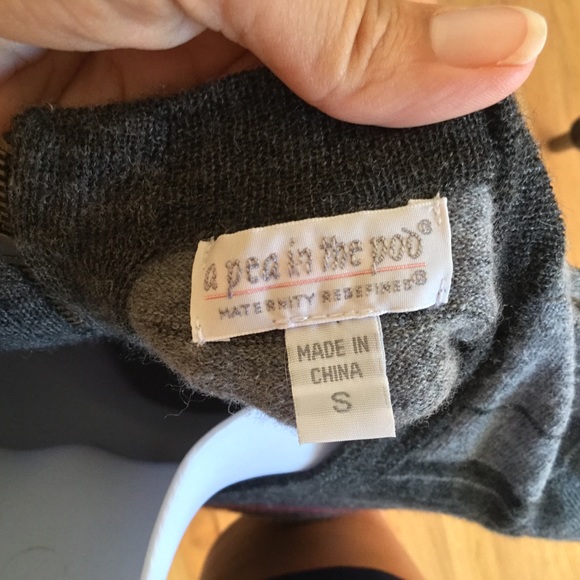 Maternity sweater tunic - Picture 7 of 7